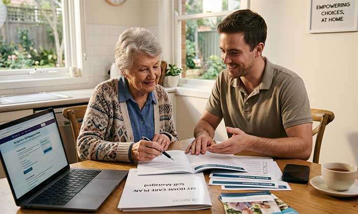 self managed home care packages